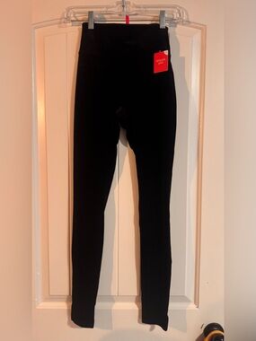 SPANX Girls Black High-Rise Slim Leggings